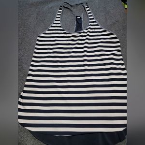 Lululemon tank top Size 4 Black/White